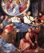 GOES, Hugo van der The Death of the Virgin Spain oil painting artist